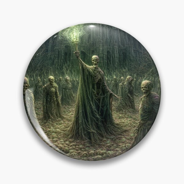 Item preview, The Ulmreach: The Appointed Dead | Gorrath Assembly Dark Fantasy Art Print | Gothic Wall Art designed and sold by Opetis.