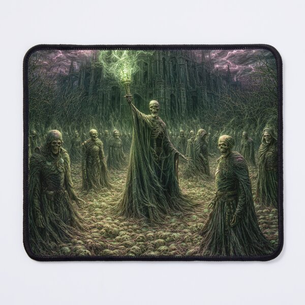 Item preview, The Ulmreach: The Appointed Dead | Gorrath Assembly Dark Fantasy Art Print | Gothic Wall Art designed and sold by Opetis.