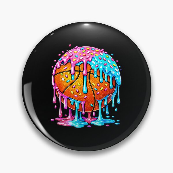Item preview, Dripping Ice Cream Basketball Fun Sports designed and sold by allistermariam.