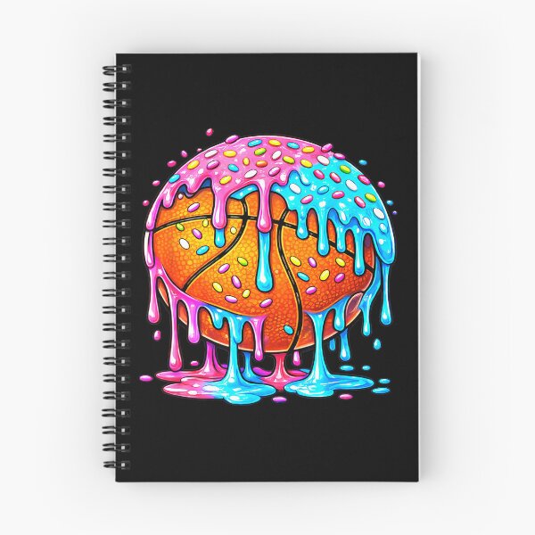 Item preview, Dripping Ice Cream Basketball Fun Sports designed and sold by allistermariam.