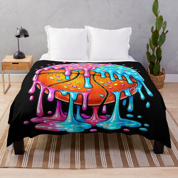 Item preview, Dripping Ice Cream Basketball Fun Sports designed and sold by allistermariam.