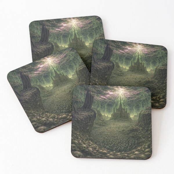 Item preview, The Ulmreach: The Ulmreach at War | Dark Fantasy Army Art Print | Gothic Wall Art designed and sold by Opetis.