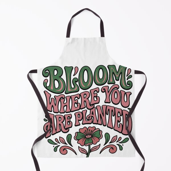 Item preview, Bloom Where You Are Planted — Retro Groovy Nature designed and sold by PlushFutura.