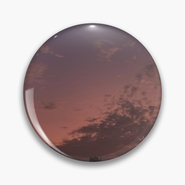 Item preview, Pink and Purple Sunset Sky with Crescent Moon designed and sold by Dollacha.