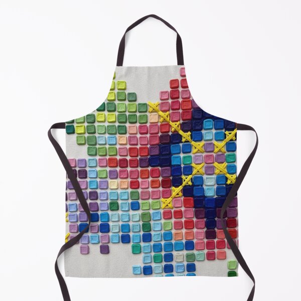 Item preview, Pixel Stitch Floral Pattern designed and sold by PixorStudio.