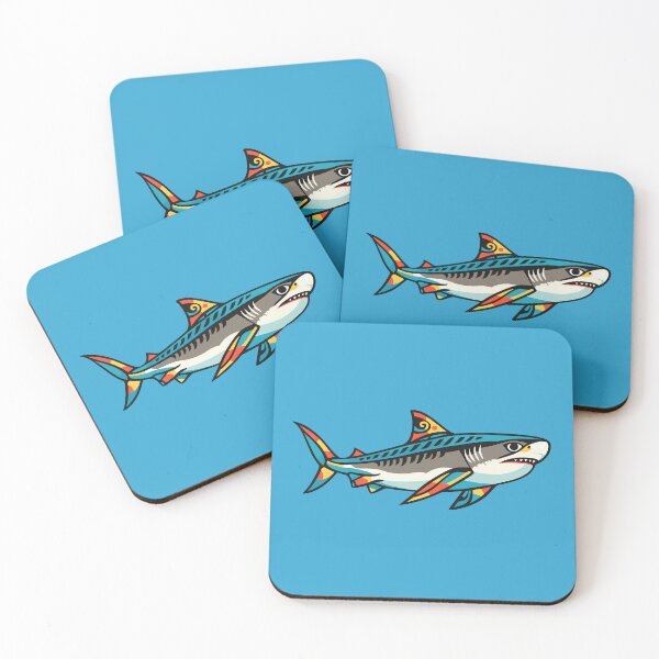 Item preview, Cubist Shark designed and sold by Lifer Art and Design.