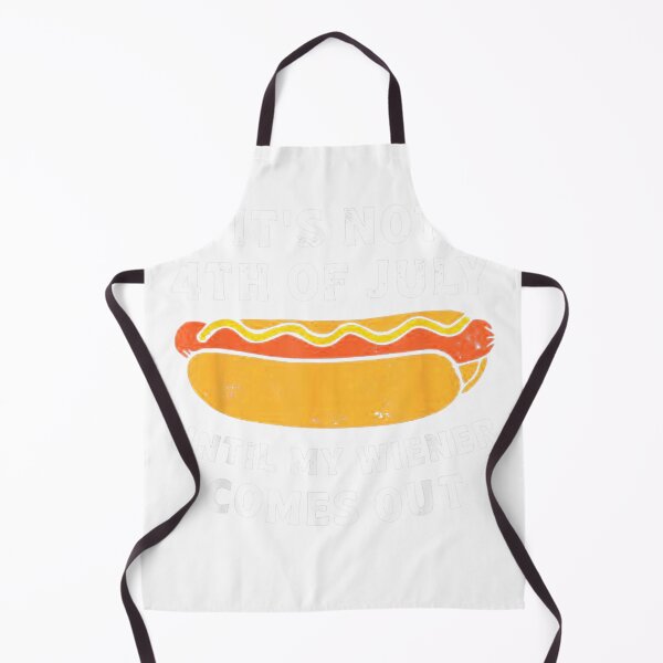 Item preview, It's Not 4th of July Until My Wiener Comes Out T-Shirt designed and sold by RKdrawings.