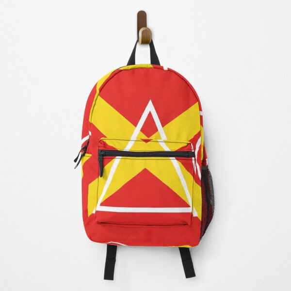 Item preview, Red Geometric Symbol Composition designed and sold by PixorStudio.