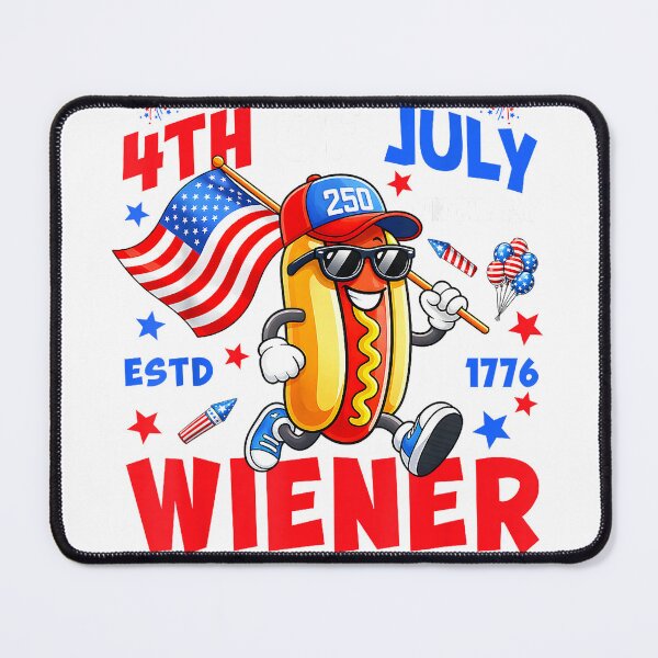 Item preview, Its Not 4th of July Until My Wiener Comes Out Funny Hot Dog T-Shirt designed and sold by KTY-NUSS.