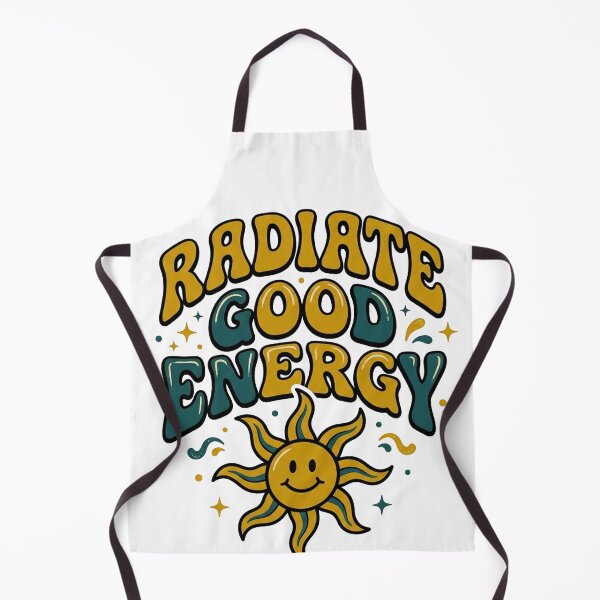 Item preview, Radiate Good Energy — Retro Groovy Vibes designed and sold by PlushFutura.