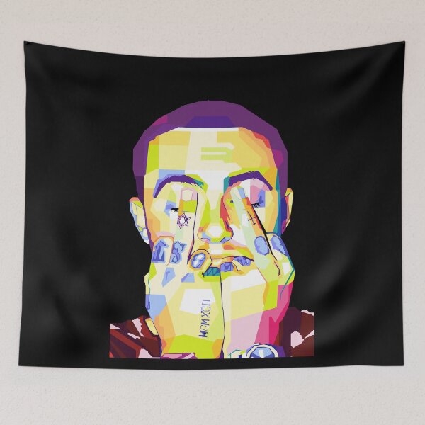Aperçu de l'œuvre Mac Miller Pop Art créée et vendue par Superkent.