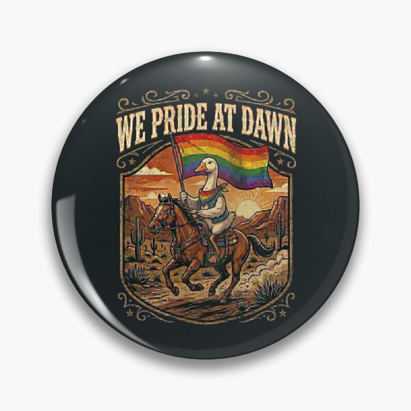 Item preview, We Pride at Dawn Funny Goose Rainbow Pride Month designed and sold by ChinkyCat Official.