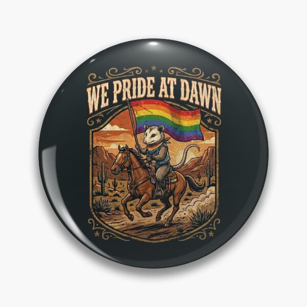 Item preview, We Pride at Dawn Funny Opossum Rainbow Pride Month designed and sold by ChinkyCat Official.