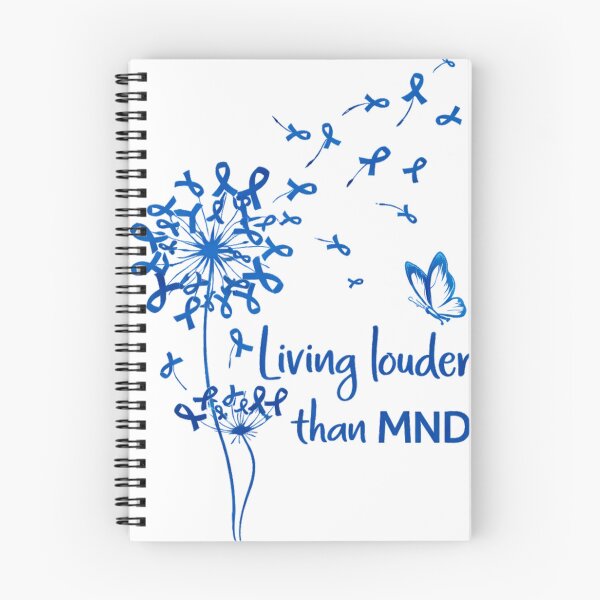 Item preview, Motor Neuron Disease Blue Ribbon designed and sold by ryanapples2.