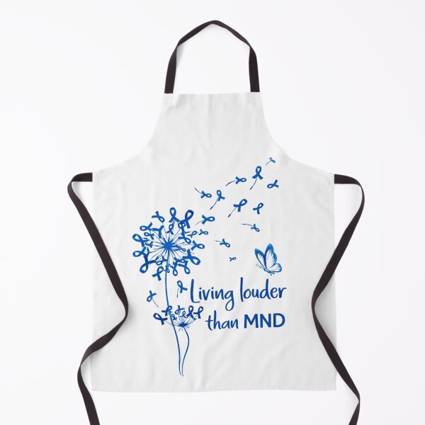 Item preview, Motor Neuron Disease Blue Ribbon designed and sold by ryanapples2.