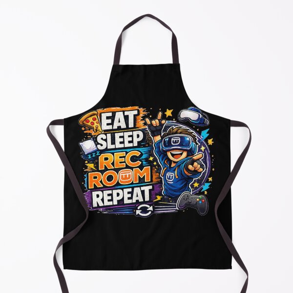 Item preview, Eat Sleep Rec Room Repeat Funny VR Gaming Design for Virtual Reality Players and Multiplayer Gamers . designed and sold by AGawas.