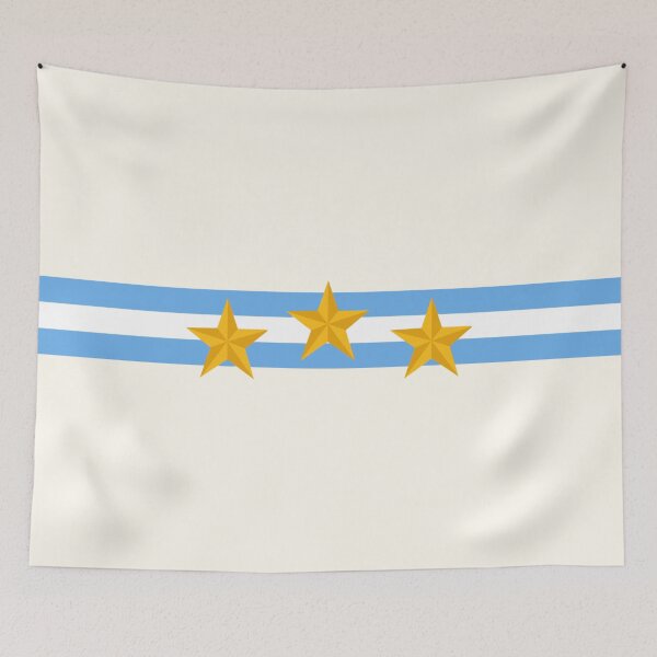 Item preview, Argentina Tres Estrellas designed and sold by RandomDotPixel.