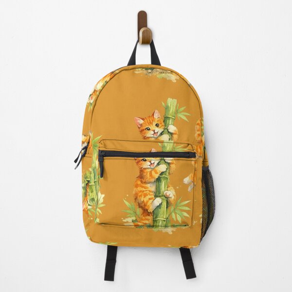 Item preview, Orange cats in Bamboo Tree designed and sold by PlengPoomofArts.