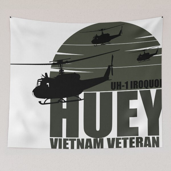 Item preview, UH-1 Iroquois Huey Helicopter Vietnam Veteran designed and sold by AusWarfighters.