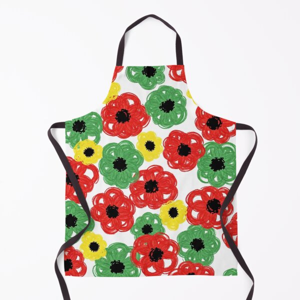 Item preview, Colorful Hand Drawn Flower Pattern designed and sold by PixorStudio.