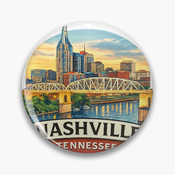 Item preview, Nashville Tennessee - Travel Art designed and sold by ryanapples2.