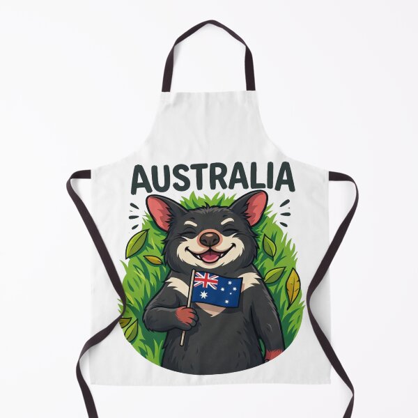 Item preview, Tasmanian Devil Australia Flag designed and sold by ryanapples2.