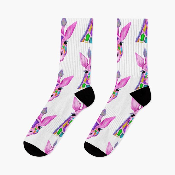 Item preview, Cotton Candy Giraffe Dreams designed and sold by ArtflyStudio.