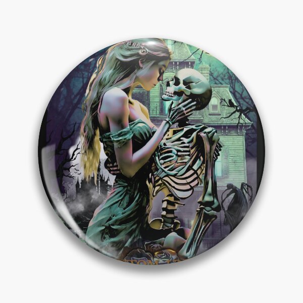 Item preview, Phantom Union Gothic Haunted House Skeleton Poster designed and sold by AXENT Designs.