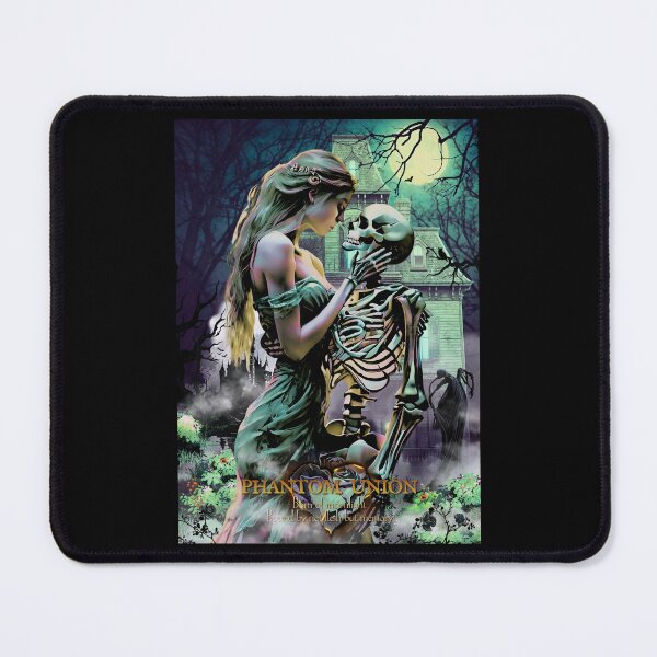 Item preview, Phantom Union Gothic Haunted House Skeleton Poster designed and sold by AXENT Designs.
