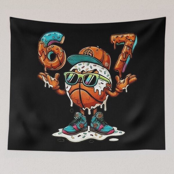 Item preview, Funny Six Seven 67 Basketball Birthday designed and sold by allistermariam.