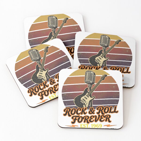 Item preview, Rock & Roll Forever Vintage Sunset Guitar designed and sold by snugglee.