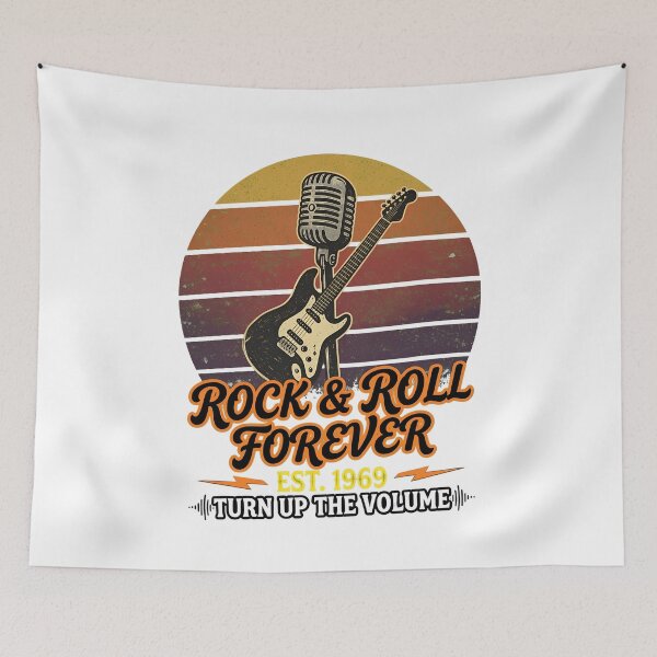 Item preview, Rock & Roll Forever Vintage Sunset Guitar designed and sold by snugglee.