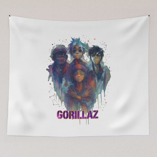 Item preview, Cosmic Nebula Portrait Band Art designed and sold by snugglee.