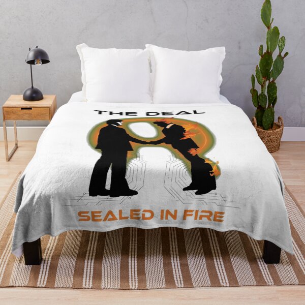 Item preview, Handshake Fire Silhouette Rock Music designed and sold by snugglee.