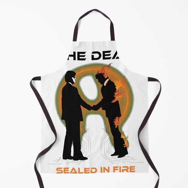Item preview, Handshake Fire Silhouette Rock Music designed and sold by snugglee.