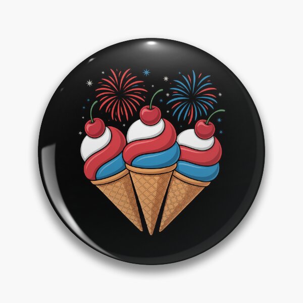 Item preview, Independence Day 4th Of July Ice Cream designed and sold by sailorjessiArt.
