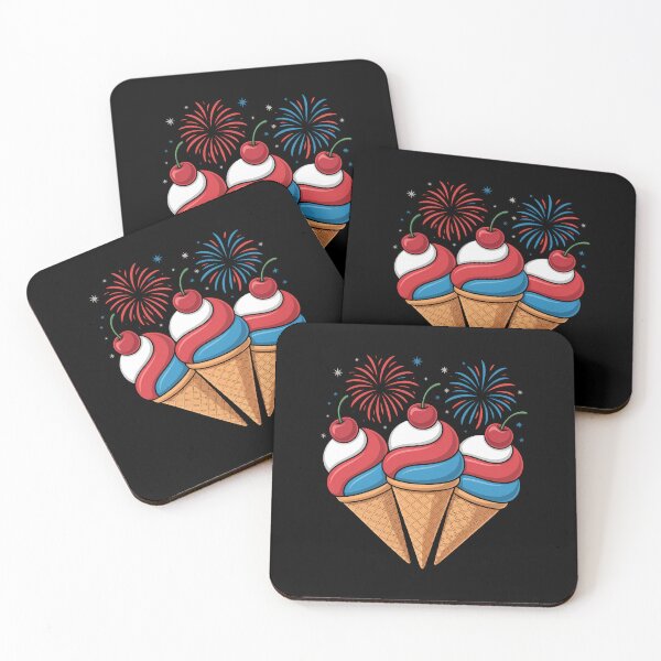 Item preview, Independence Day 4th Of July Ice Cream designed and sold by sailorjessiArt.