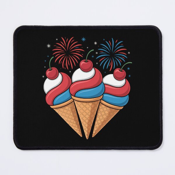 Item preview, Independence Day 4th Of July Ice Cream designed and sold by sailorjessiArt.