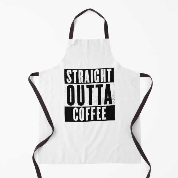 Item preview, Straight Outta Coffee – Funny Coffee Lover Typography Design designed and sold by thebigleebowski.