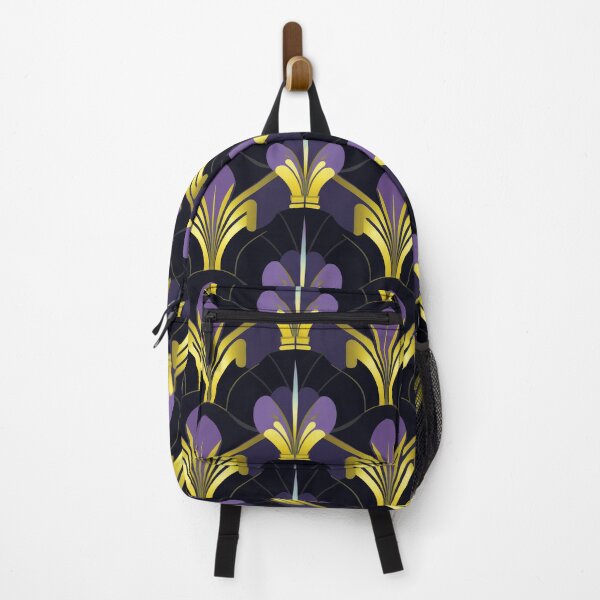 Item preview, Art Deco Purple And Golden Luxurious Pattern designed and sold by DEC02.