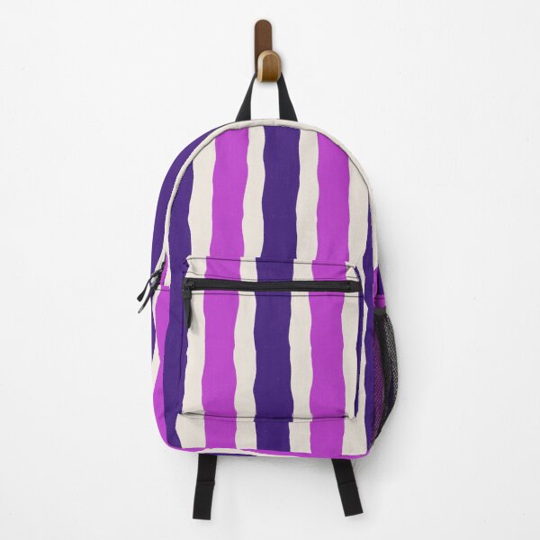 Item preview, Hand Drawn Purple and Pink Wavy Stripe Pattern designed and sold by SweetLilith.