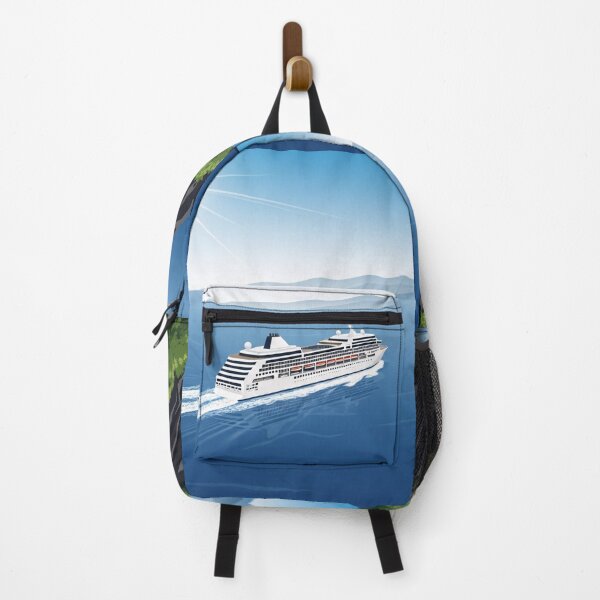 Item preview, Sunlit Cruise Voyage Seascape designed and sold by PixorStudio.