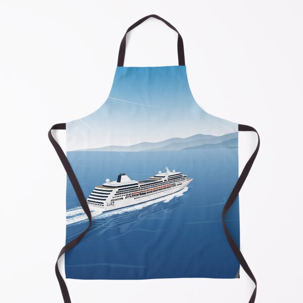 Item preview, Sunlit Cruise Voyage Seascape designed and sold by PixorStudio.