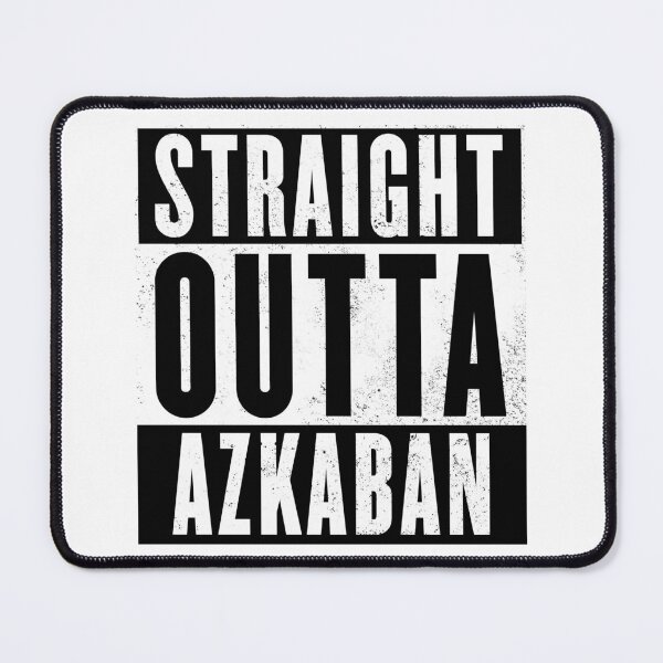 Item preview, Straight Outta Azkaban – Funny Wizard Prison Parody Vintage Typography Design designed and sold by thebigleebowski.