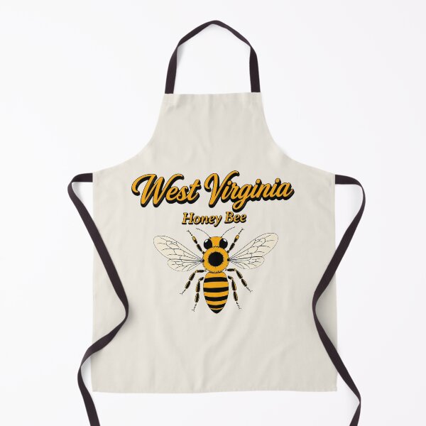 Item preview, West Virginia Honey Bee Vintage Illustration designed and sold by The-Drip-Studio.