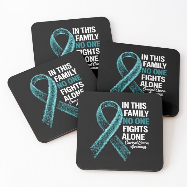 Item preview, in This Family No One Fights Alone Cervical Cancer designed and sold by sailorjessiArt.