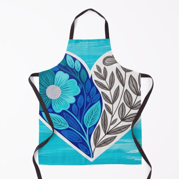 Item preview, Split Heart Floral Contrast designed and sold by PixorStudio.
