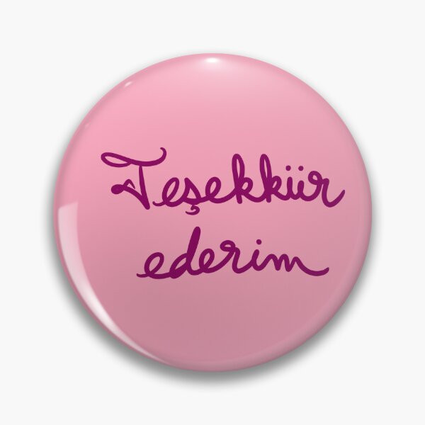 Item preview, Thank you in Turkish designed and sold by abeink.