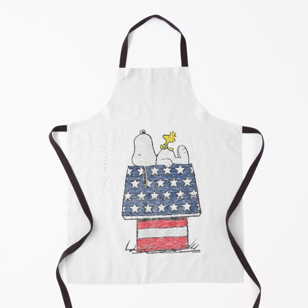 Item preview, Peanuts - Snoopy Woodstock Patriotic July 4th House T-Shirt designed and sold by gidget-gadget.