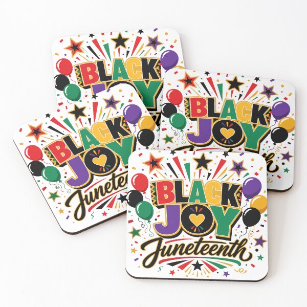 Item preview, Black Joy Juneteenth Celebration Colorful Festive Design designed and sold by PlushFutura.